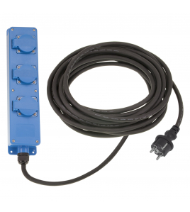 STEKKERDOOS 3V RA IP44 H07RN-F 5M 3X1.5