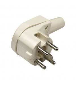 PERILEX STEKKER HAAKS 16A CREME