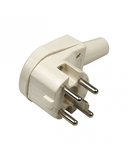 PERILEX STEKKER HAAKS 16A CREME