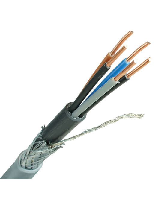 METER GRONDKABEL YMVKAS 5X2,5MM²