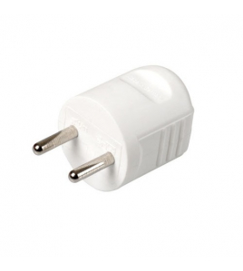 STEKKER KLAP 10A WIT N&amp;L