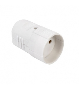 CONTRA STEKKER WIT N&amp;L