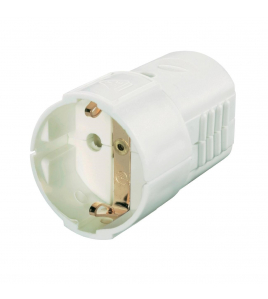 CONTRA STEKKER RA WIT N&amp;L