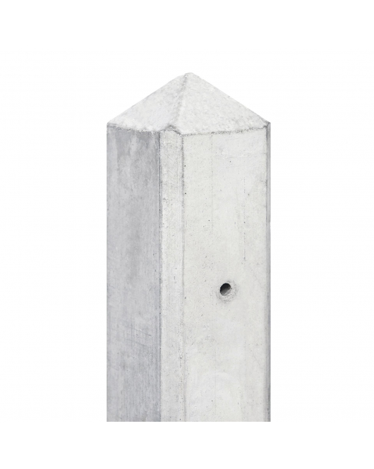 IJSSEL TUSSENPAAL GRIJS/WIT 10X10X308CM