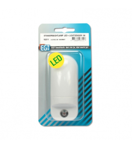 STEKKERNACHTLAMP LED+LICHTSENSOR 1W