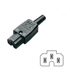 CEE APPARAATSTEKKER ZWART