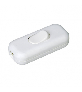 SNOERSCHAKELAAR MET KNIP WIT