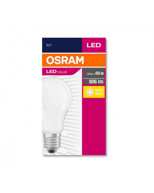 OSR.LEDST.VALUE CLA60M 8,5W 827 E27