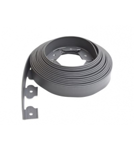 BORDERRAND H5CMX10M GRIJS 4 MM