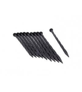 GRONDPEN VOOR BORDERRAND H5 CM H20 CM ZWART 10 ST/SET