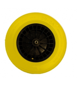 NOOIT MEER LEK PU-WIEL -MM- 4.00X8 -AS 13CM