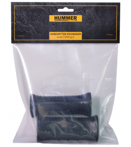 HANDVAT OVAAL ZWART FOAM-GRIP (SET VERPAKT)