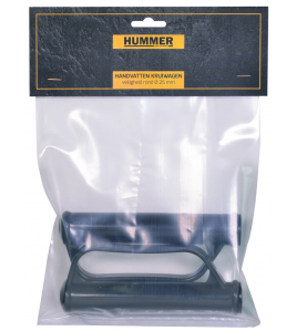 VEILIGHEIDSHANDVAT 25 MM ZWART (SET VERPAKT)