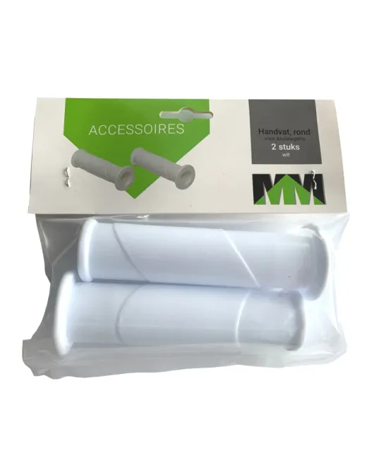 HANDVAT ROND -MM-, WIT (2 STUKS)