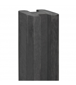 ZAAN TUSSENPAAL ANTRACIET 10X10X275CM