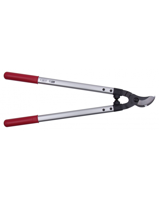 TAKKENSCHAAR 630 MM, M, ROOD/GRIJS