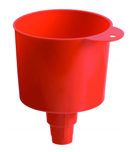 TRECHTER PE VOOR FLESSEN 120MM