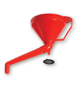 TRECHTER -HOEKMODEL MET ZEEF- 160MM