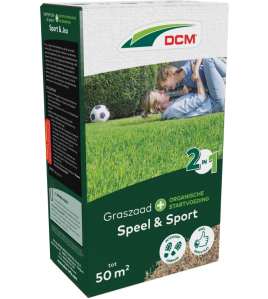 DCM GRASZAAD PLUS SPEEL &amp; SPORT 50 M&#178; (1 KG)