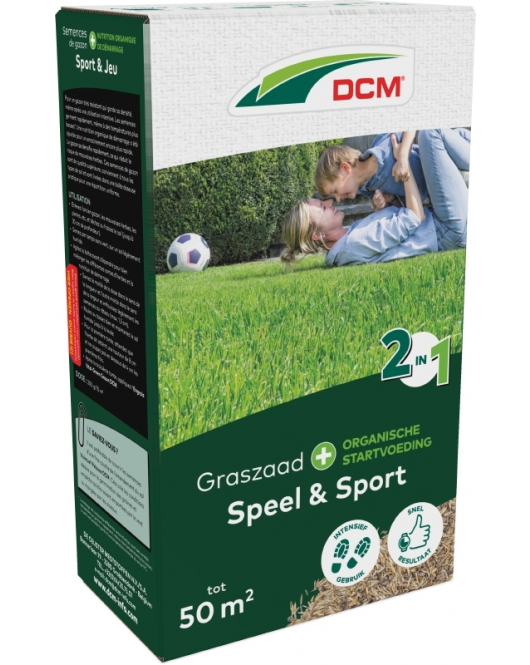 DCM GRASZAAD PLUS SPEEL & SPORT 50 M² (1 KG)