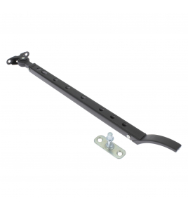 SX VERSTELBARE RAAMUITZETTER ZWART(ZK)