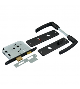 SX WC-SLOT/BESLAG ZWART