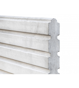 BETONPLAAT DEENS RABAT GRIJS/WIT 184X26CM