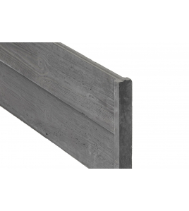 BETONPLAAT ZWEEDS RABAT ANTRACIET 184X26CM