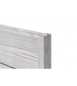 BETONPLAAT ZWEEDS RABAT WIT/GRIJS 184X26CM