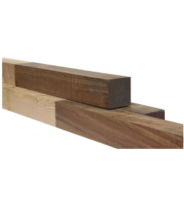 H2H&#174;-PAAL HARDHOUT/DOUGLAS 14,3X14,3X360 CM (100/260)