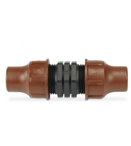 VERBINDINGSPIJP PP 16 MM LOCK BRUIN TYPE BF-12 LOCK