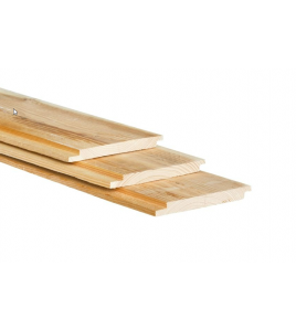 DOUGLAS DUBBEL LIP PROFIEL 1,8X19X500CM FIJN BEZAAGD