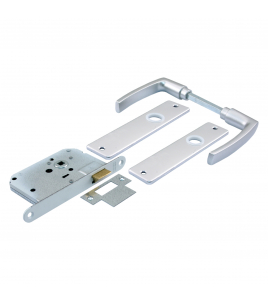 SX LOOPSLOT/BESLAG WIT/ALU