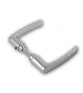 DEURKRUKSET TYPE 332 DEURDIKTE 40MM ZWART