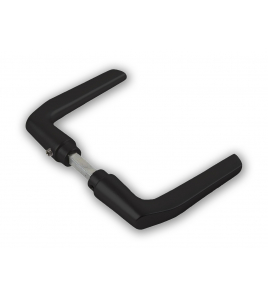 DEURKRUKSET TYPE 354 DEURDIKTE 40MM ZWART