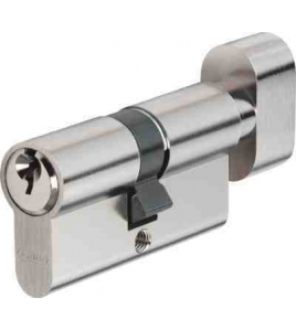 KNOP DEURCILINDER EUROPROFIEL VERNIKKELD KNOP DEURCILINDER EUROPROFIEL VERNIKKELD