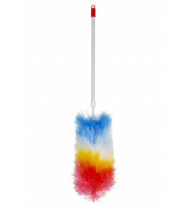 PLUMEAU KUNSTVEZEL 110CM TELESCOOPSTEEL