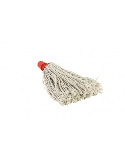 SPAANSE MOP RONDE STEELHOUDER 220 GRAM DOP ROOD